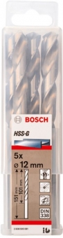 Metal Drill bits HSS-G Silver 12 mm Bosch Professional