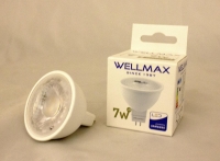 Электролампочка LED Wellmax 07W (GU5,3 4000К)