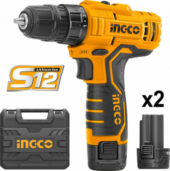 Էլ պտուտակիչ լիթյումային մարտկոցով 12V  INGCO CDLI12325