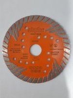 Diamond disk for cutting (granite, basalt, marble, tuff) Turbo 125x2,2x10x22,23 Stirka Duo