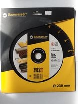 Алмазный диск (Универсальный) 1A1RSS V 230x2,6 / 1,8x6x22,2 Pro R