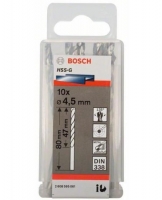 Metal Drill bits HSS-G Silver 4.5 mm Bosch Professional