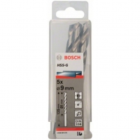 Metal Drill bits HSS-G Silver 9 mm Bosch Professional