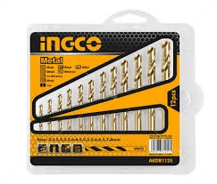    Twist Drill Bits Set HSS 12PCS  INGCO AKDB1125