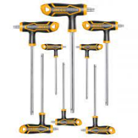 Բանալիների հավաքածու T-բռնակով T10-T50 INGCO HHKT8083