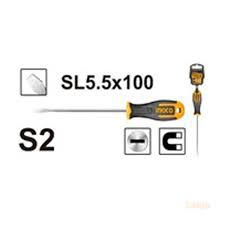 Screwdriver 5.5 * 100 mm INGCO HS685100