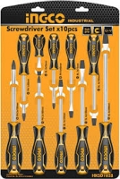 Պտւտակահանների հավ-ծու 10 կտոր INGCO HKSD1028 