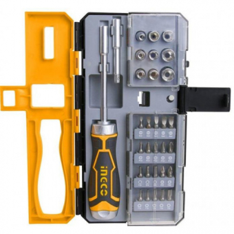 Պտուտակահանների հավաքածու 33 կտոր INGCO HKSDB0338