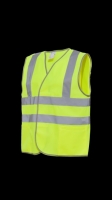 High Visibility Safety Vest,  Neon Yellow