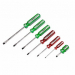 Screwdriver set (piece) 7 pieces red և green Ronix RH-2701